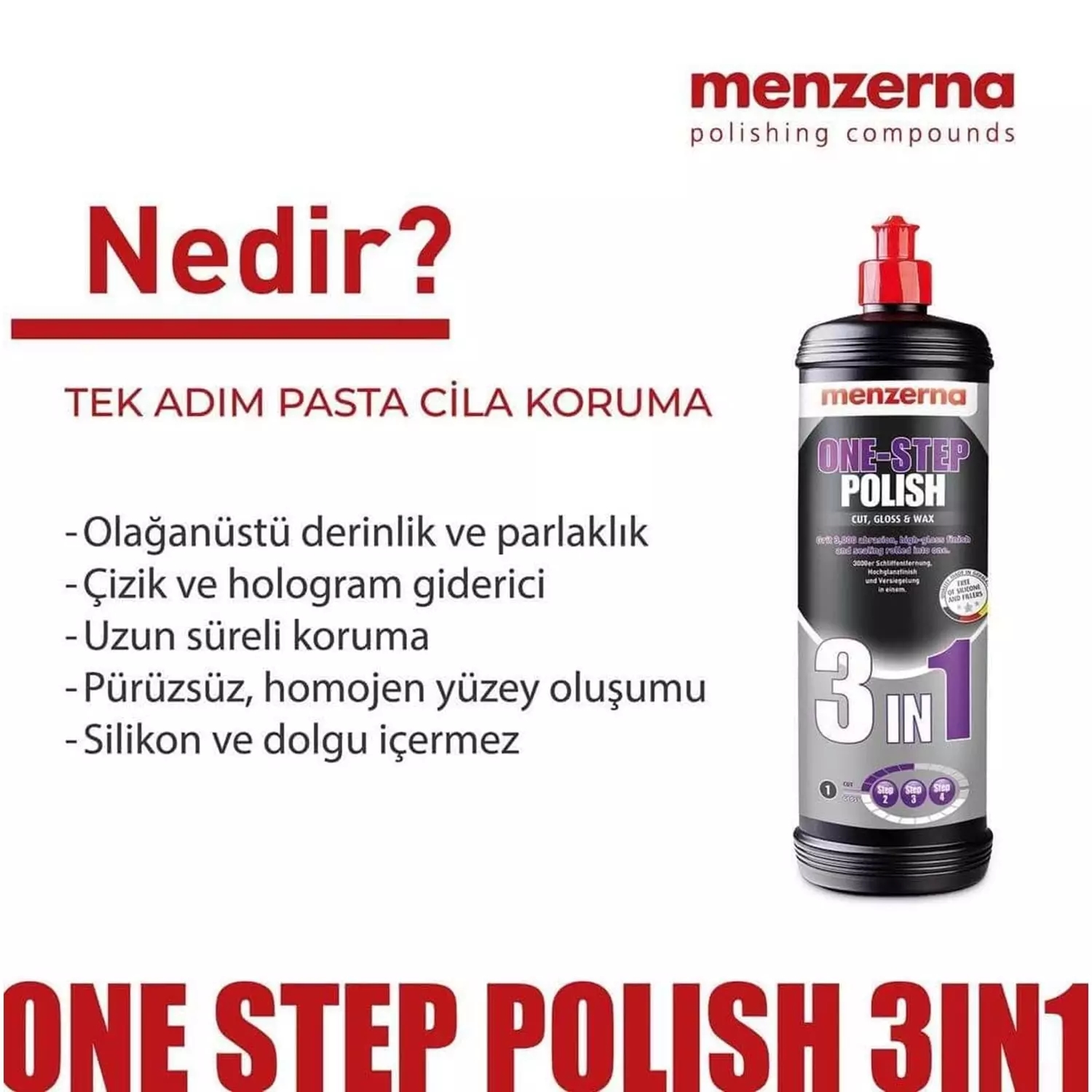 MENZERNA%20One-Step%20Polish%203in1%20Tek%20Adım%20Pasta%20Cila%20Koruma%20-%201%20lt